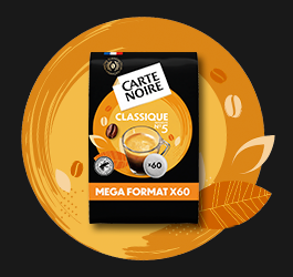 CLASSIQUE N°5  - Café torréfié moulu en dosettes souples