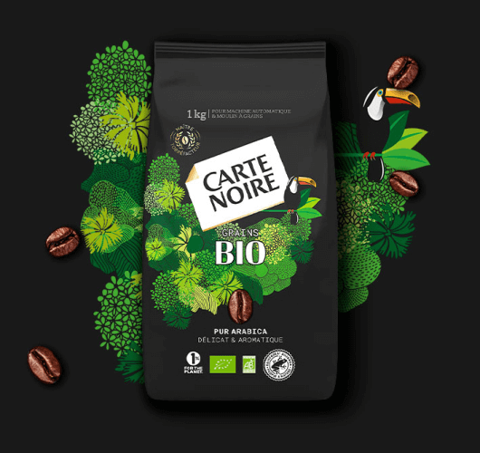 GRAINS BIO - Café en grains biologique pur Arabica