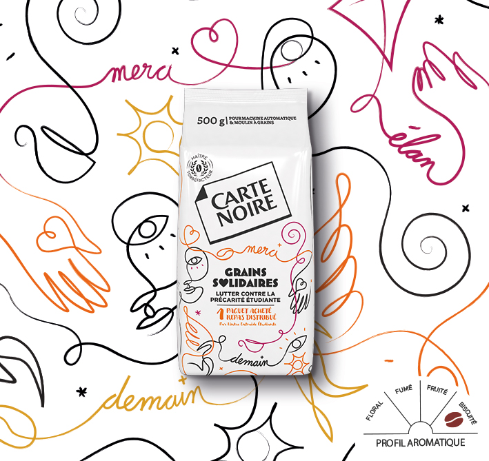 GRAINS SOLIDAIRES - 1 café acheté = 1 repas offert