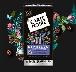 SECRETS DE NATURE - Congusta et Mundo Novo - Capsules compatibles Nespresso*