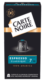 ESPRESSO CLASSIQUE N°7 - Café pur Arabica - Capsules compatibles Nespresso*