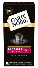 ESPRESSO INTENSE N°9 -  Café pur Arabica - Capsules compatibles Nespresso*