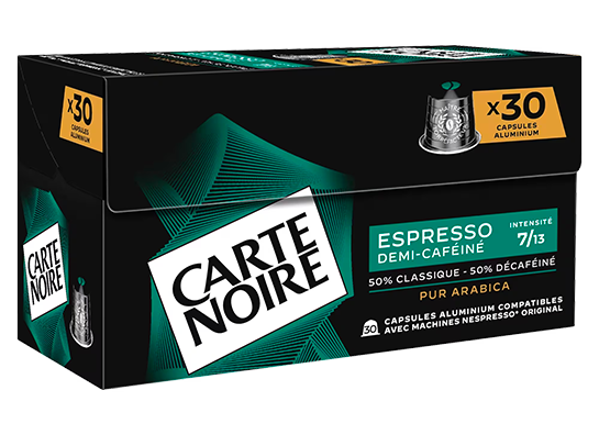 Capsules - Espresso Demi-Caféiné