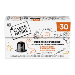 ESPRESSO SOLIDAIRE - Café torréfié moulu en capsules